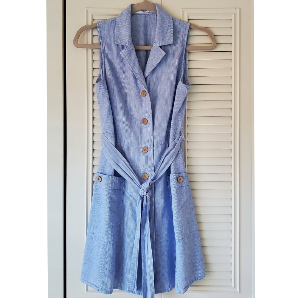 Summer linen dress